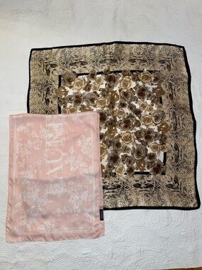 Lauren Ralph Lauren Silk Floral Scarfs lot